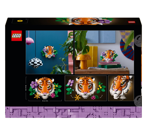 LEGO Art 31217 Kolekcja zwierząt — tygrys - 1331617 - zdjęcie 6